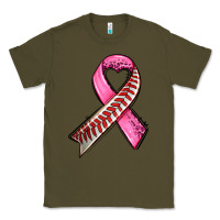 Army Green breast cancer sport ribbons Classic Tee - AdoDesignShop