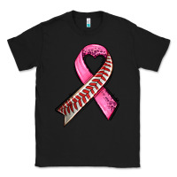 Black breast cancer sport ribbons Classic Tee - AdoDesignShop
