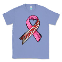 Colony Blue breast cancer sport ribbons Classic Tee - AdoDesignShop