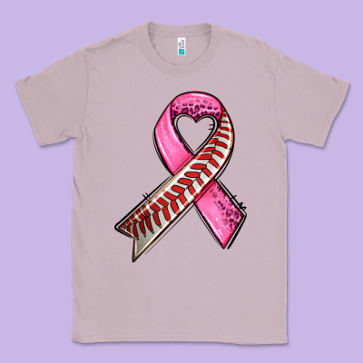 Breast Cancer Sport Ribbons Classic Tee Designed By Adodesignshop