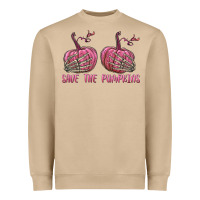 Mushroom Save The Pumpkins Heavyweight Sweatshirt - texasbilliewilder