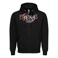 Black dialysis technician kidney tech Zipper Hoodie - NancyCooperArtShop