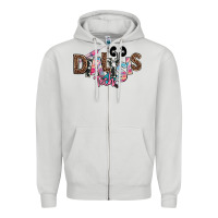 Dove Grey dialysis technician kidney tech Zipper Hoodie - NancyCooperArtShop