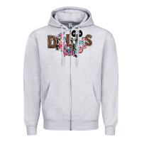Heather Grey dialysis technician kidney tech Zipper Hoodie - NancyCooperArtShop