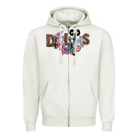 Oatmeal Heather dialysis technician kidney tech Zipper Hoodie - NancyCooperArtShop