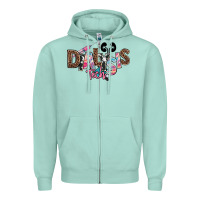 Seafoam dialysis technician kidney tech Zipper Hoodie - NancyCooperArtShop