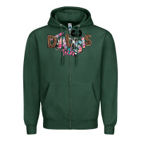 Sports Green dialysis technician kidney tech Zipper Hoodie - NancyCooperArtShop