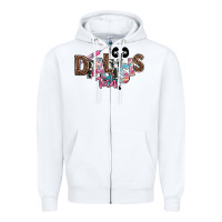 White dialysis technician kidney tech Zipper Hoodie - NancyCooperArtShop