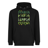 Black lucky mama Heavyweight Hoodie - MaliasSmallBusiness