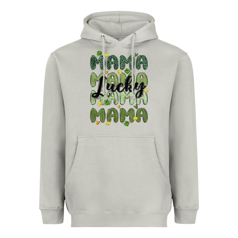 Lucky Mama Heavyweight Hoodie by MaliasSmallBusiness | Teevron
