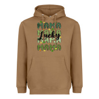 Toasted Coconut lucky mama Heavyweight Hoodie - MaliasSmallBusiness