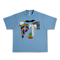 Pebble Blue pt Urban Heavy Tee - CowhideDigitalArt