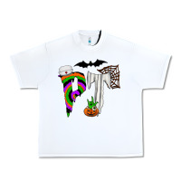 White pt Urban Heavy Tee - CowhideDigitalArt