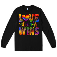 Black love always wins Long Sleeve Tee - JahusDesignShop