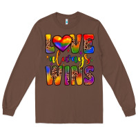 Chestnut love always wins Long Sleeve Tee - JahusDesignShop