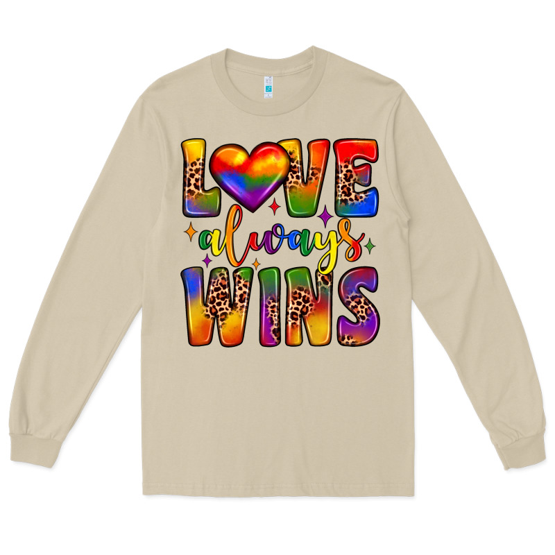 Love Always Wins Long Sleeve Tee by JahusDesignShop | Teevron