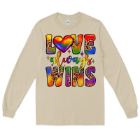 Mushroom love always wins Long Sleeve Tee - JahusDesignShop