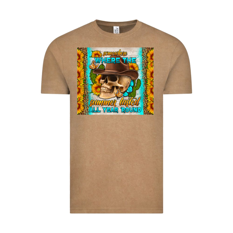 Somewhere Where The Summer Lasted All Year Around Tumbler Vintage Tee by HRA Design Shop | Teevron