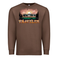 Chestnut traveler Premium Sweatshirt - NancyCooperArtShop