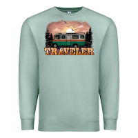 Seafoam traveler Premium Sweatshirt - NancyCooperArtShop
