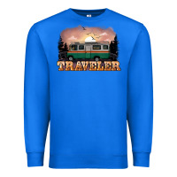 True Royal traveler Premium Sweatshirt - NancyCooperArtShop