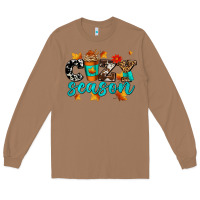 Toasted Coconut cozy season with coffee cup Long Sleeve Tee - AdoDesignShop