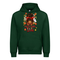 Forest Green santa favorite tax specialist afro messy bun Urban Hoodie - texasbilliewilder