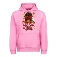 Fuchsia Pink santa favorite tax specialist afro messy bun Urban Hoodie - texasbilliewilder