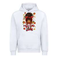White santa favorite tax specialist afro messy bun Urban Hoodie - texasbilliewilder