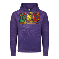Cloud Purple dad softball Vintage Hoodie - Zillion Design Studio
