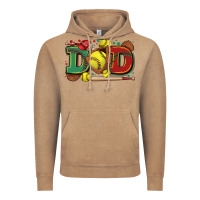 Vintage Coffee dad softball Vintage Hoodie - Zillion Design Studio