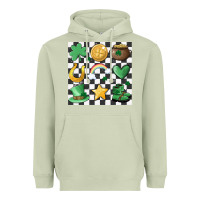 Matcha checker board lucky charms Heavyweight Hoodie - MaliasSmallBusiness