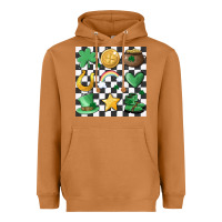 Meerkat checker board lucky charms Heavyweight Hoodie - MaliasSmallBusiness