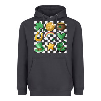 Smoke checker board lucky charms Heavyweight Hoodie - MaliasSmallBusiness