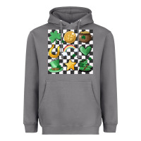 Storm checker board lucky charms Heavyweight Hoodie - MaliasSmallBusiness