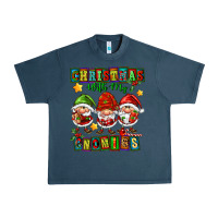 Midnight Navy christmas with my gnomies Urban Heavy Tee - FaDigitalArtStudio