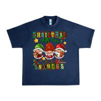 Navy christmas with my gnomies Urban Heavy Tee - FaDigitalArtStudio