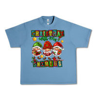 Pebble Blue christmas with my gnomies Urban Heavy Tee - FaDigitalArtStudio