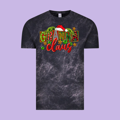 Christmas Granna Claus Vintage Tee Designed By Fadigitalartstudio