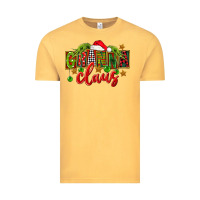 Vintage Mustard Christmas granna claus Vintage Tee - FaDigitalArtStudio