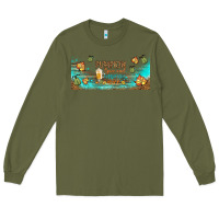Army Green pumpkin spice and everything nice libbey glass Long Sleeve Tee - BundleAndBundleShop