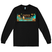 Black pumpkin spice and everything nice libbey glass Long Sleeve Tee - BundleAndBundleShop