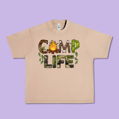 Camp Life Urban Heavy Tee Designed By Barkaloodesign
