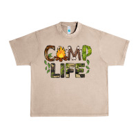 French Oak camp life Urban Heavy Tee - BarkalooDesign