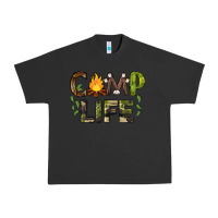 Pigment Black camp life Urban Heavy Tee - BarkalooDesign