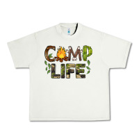 Pistachio camp life Urban Heavy Tee - BarkalooDesign