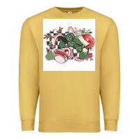 Antique Gold small business filigran kopya Premium Sweatshirt - MaliasSmallBusiness