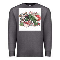 Charcoal Heather small business filigran kopya Premium Sweatshirt - MaliasSmallBusiness