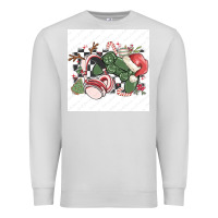 Dove Grey small business filigran kopya Premium Sweatshirt - MaliasSmallBusiness