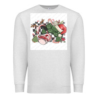 Oatmeal Heather small business filigran kopya Premium Sweatshirt - MaliasSmallBusiness